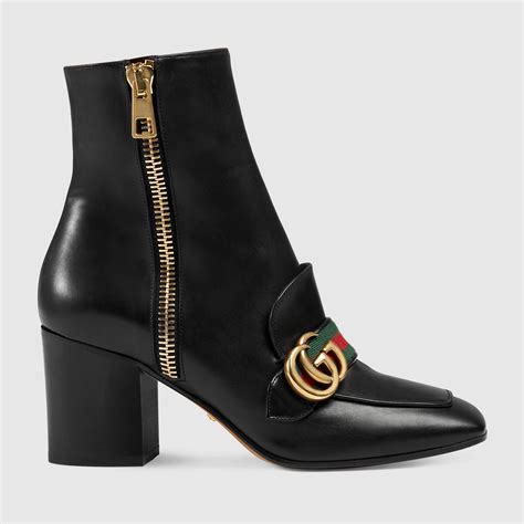 gucci stivaletti pelle|Scopri la nuova collezione di stivali Gucci donna su FARFETCH.